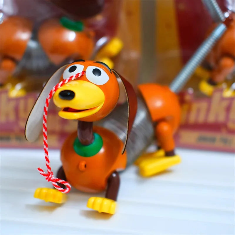 Disney Pixar Toy Story Slinky Dog Action Figures Toys Sheepherder Stretch Slinky Dog Woody Figure Model Dolls Gifts for Kids