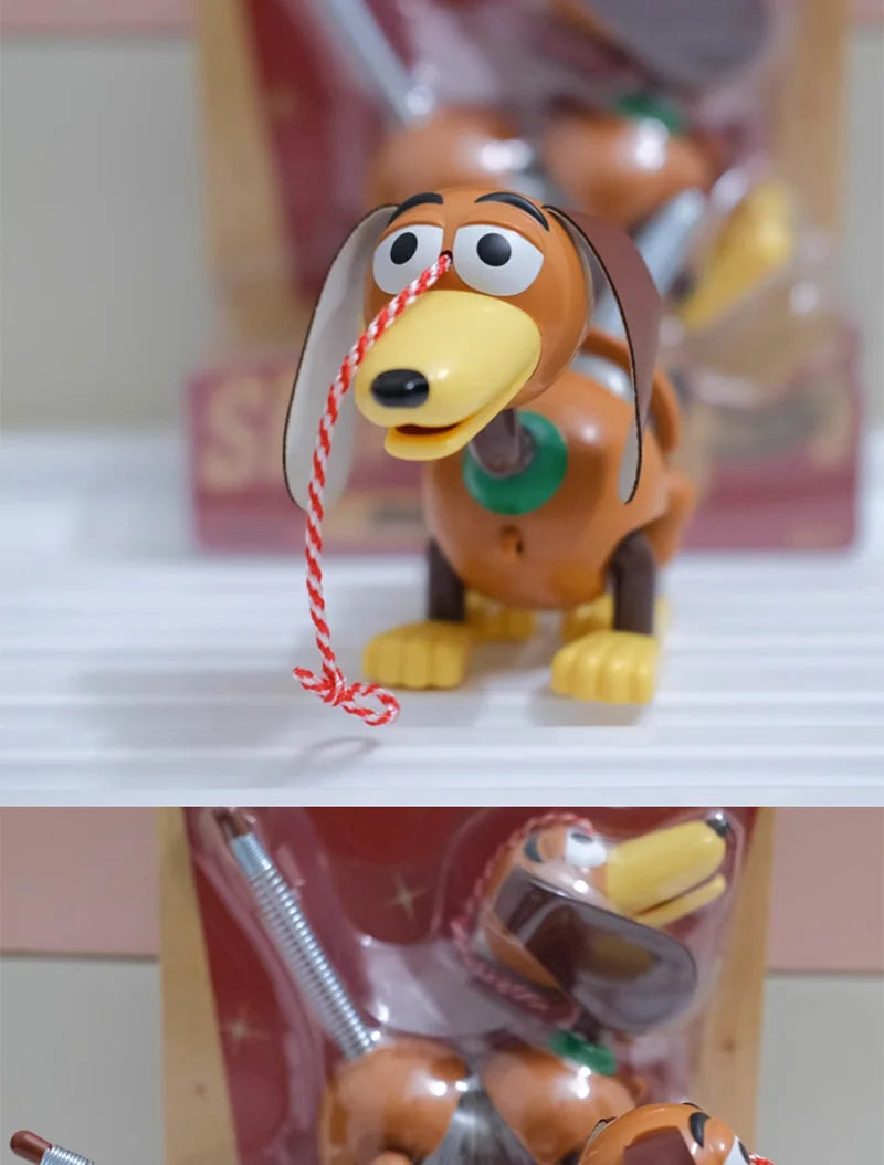 Disney Pixar Toy Story Slinky Dog Action Figures Toys Sheepherder Stretch Slinky Dog Woody Figure Model Dolls Gifts for Kids