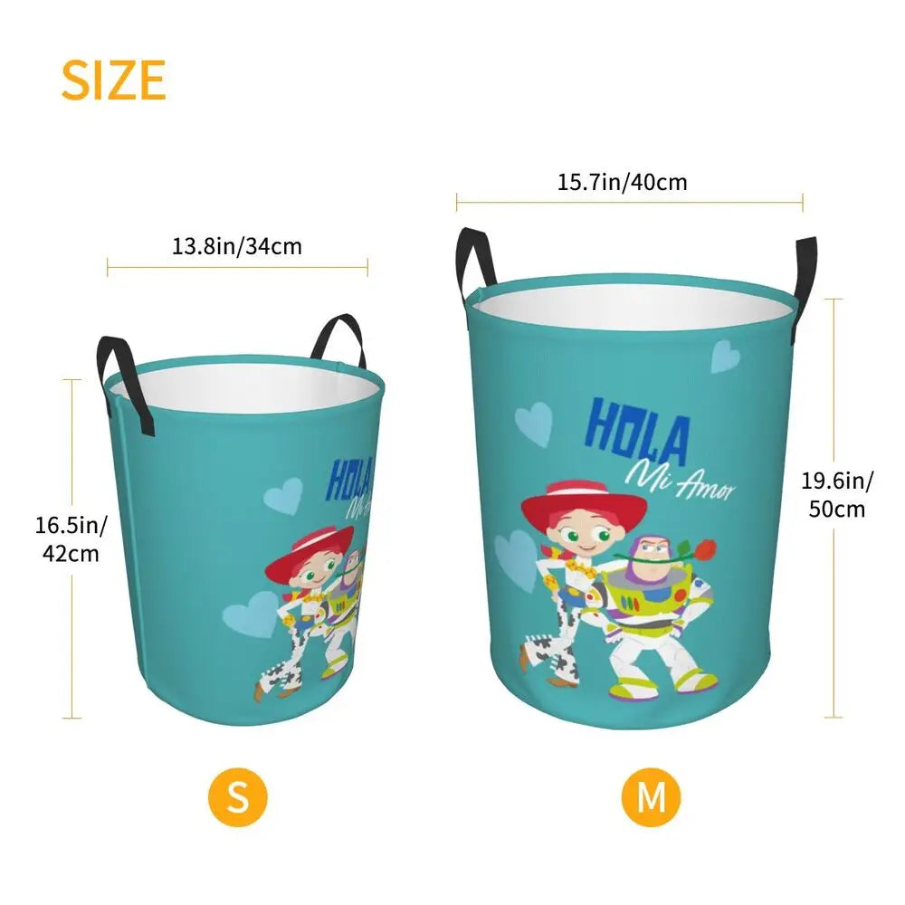 Toy Story  Laundry Hamper Large Clothes Storage Basket