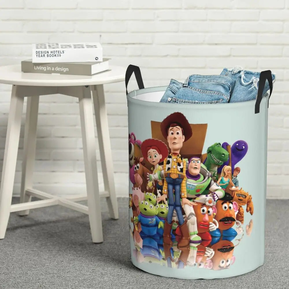 Toy Story  Laundry Hamper Large Clothes Storage Basket