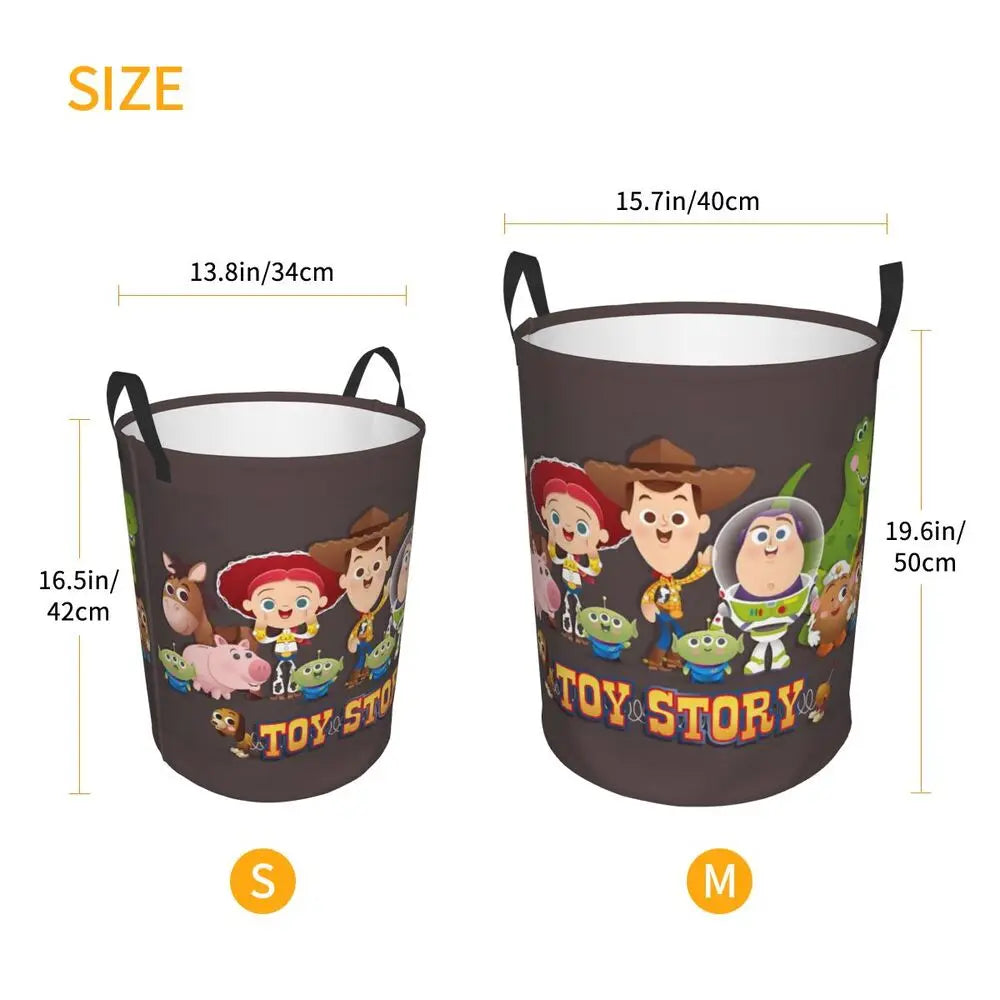 Toy Story  Laundry Hamper Large Clothes Storage Basket