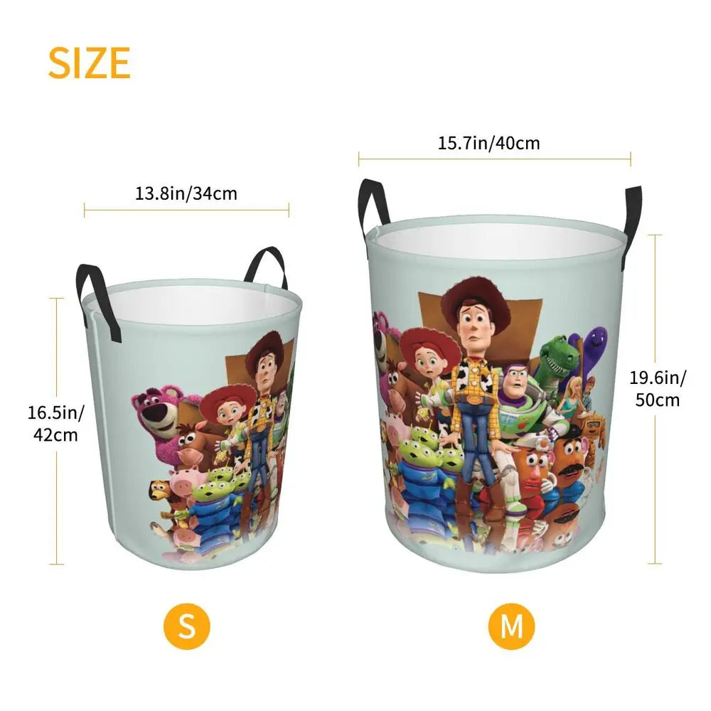 Toy Story  Laundry Hamper Large Clothes Storage Basket