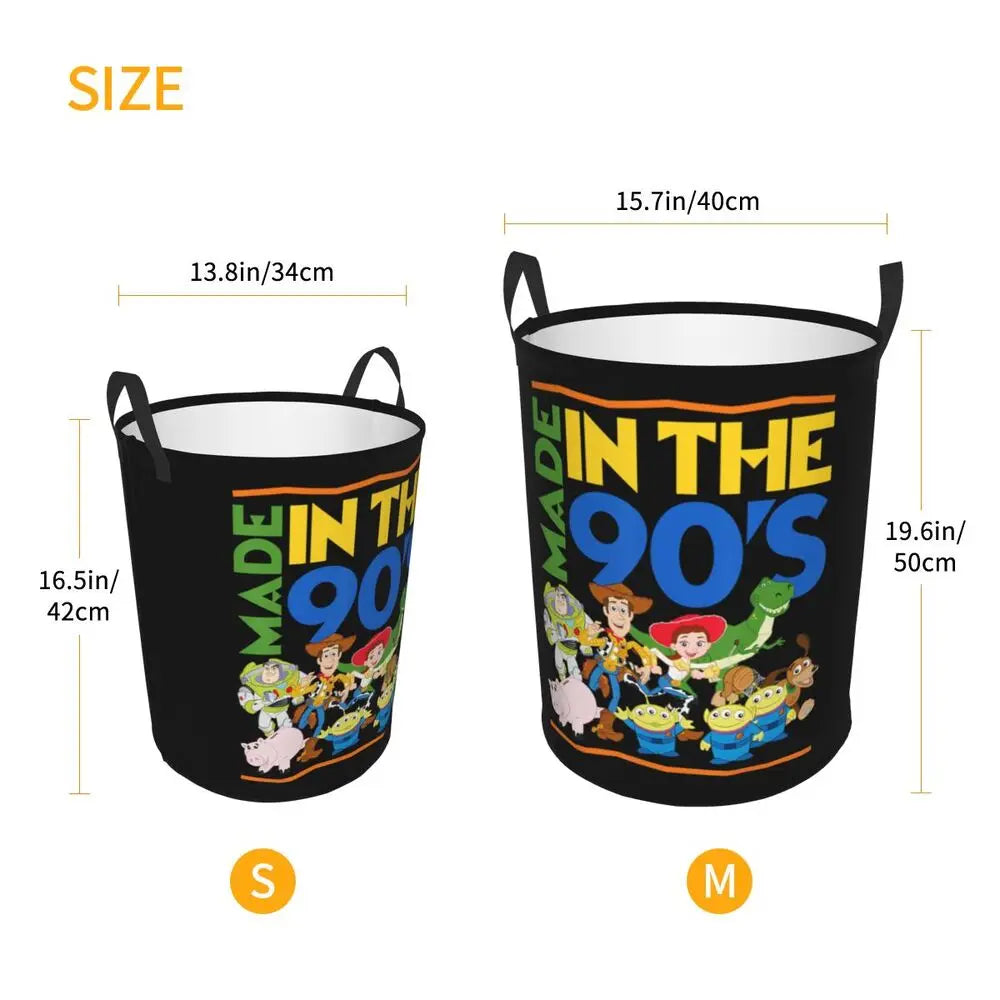 Toy Story  Laundry Hamper Large Clothes Storage Basket