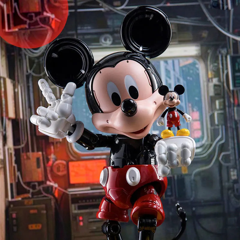 Disney Mickey Mouse Anime Figures Mecha