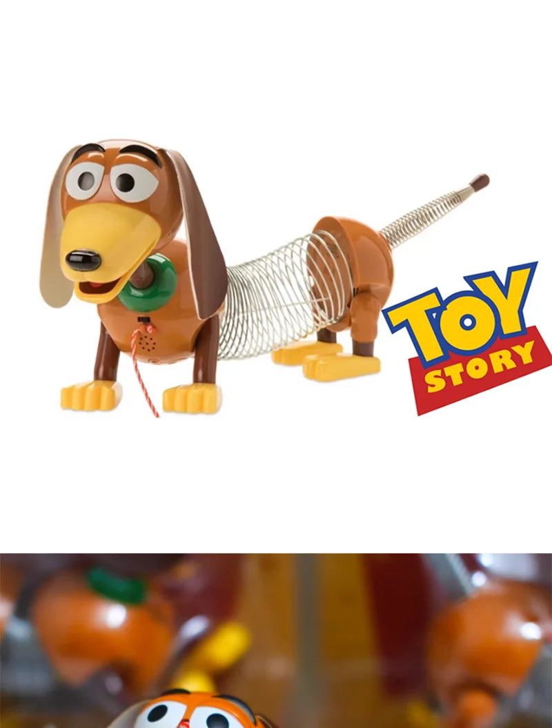 Disney Pixar Toy Story Slinky Dog Action Figures Toys Sheepherder Stretch Slinky Dog Woody Figure Model Dolls Gifts for Kids