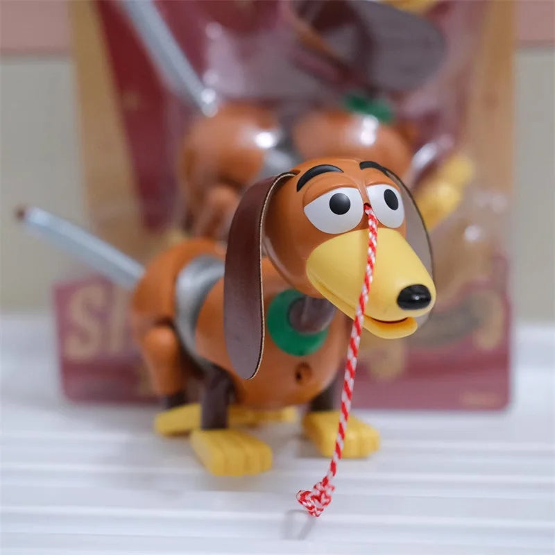 Disney Pixar Toy Story Slinky Dog Action Figures Toys Sheepherder Stretch Slinky Dog Woody Figure Model Dolls Gifts for Kids