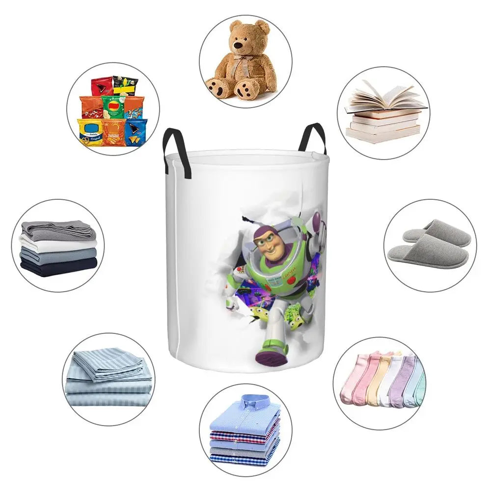 Toy Story  Laundry Hamper Large Clothes Storage Basket