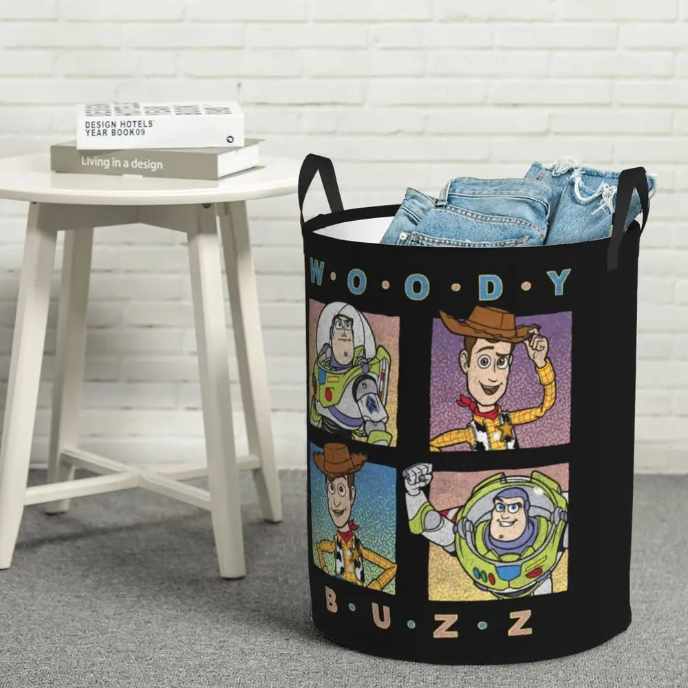 Toy Story  Laundry Hamper Large Clothes Storage Basket