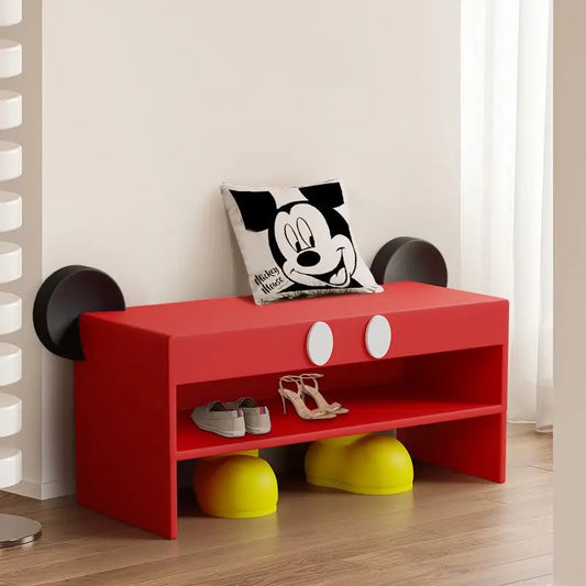 Mickey's shoe cabinet