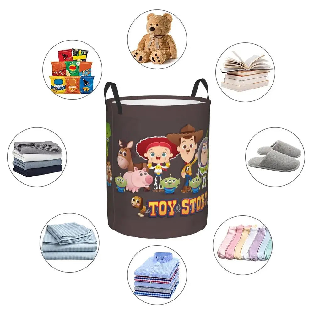 Toy Story  Laundry Hamper Large Clothes Storage Basket