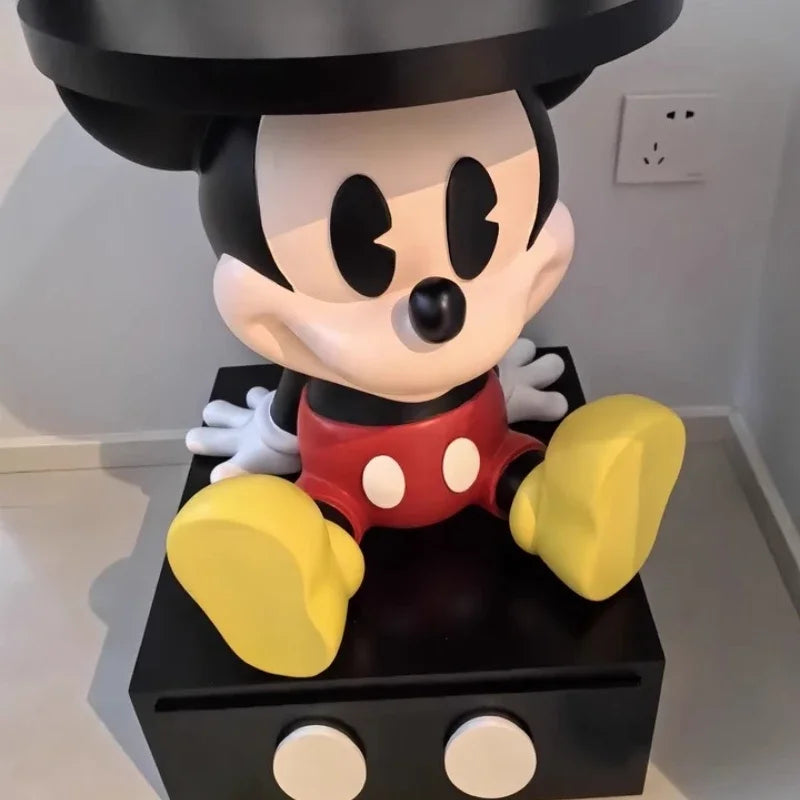 Disney Mickey Cartoon Figure Bedroom Bedside Storage