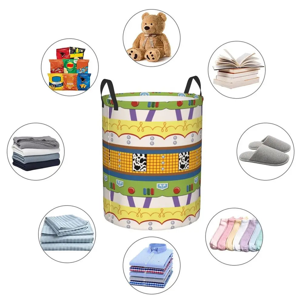 Toy Story  Laundry Hamper Large Clothes Storage Basket