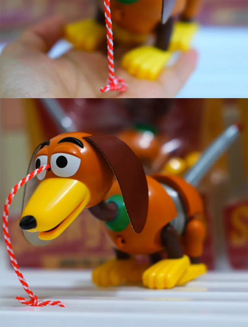 Disney Pixar Toy Story Slinky Dog Action Figures Toys Sheepherder Stretch Slinky Dog Woody Figure Model Dolls Gifts for Kids