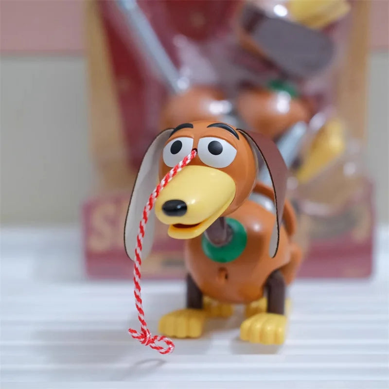 Disney Pixar Toy Story Slinky Dog Action Figures Toys Sheepherder Stretch Slinky Dog Woody Figure Model Dolls Gifts for Kids