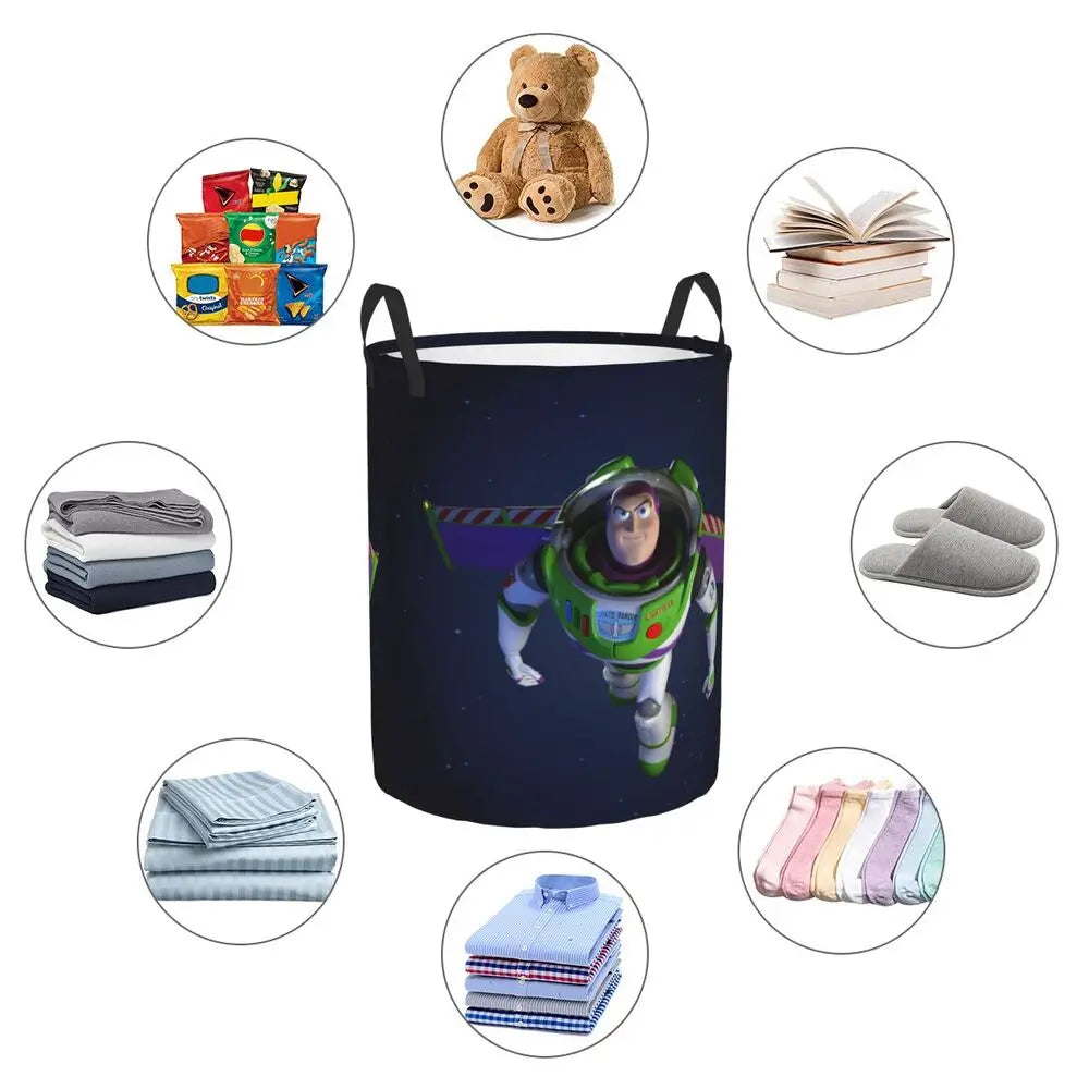 Toy Story  Laundry Hamper Large Clothes Storage Basket