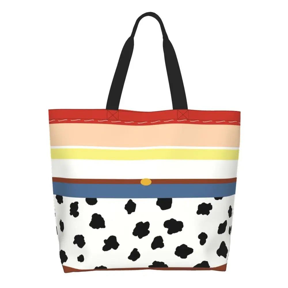 Toy Story Cowboy Woody Suit Shopping Tote Bags