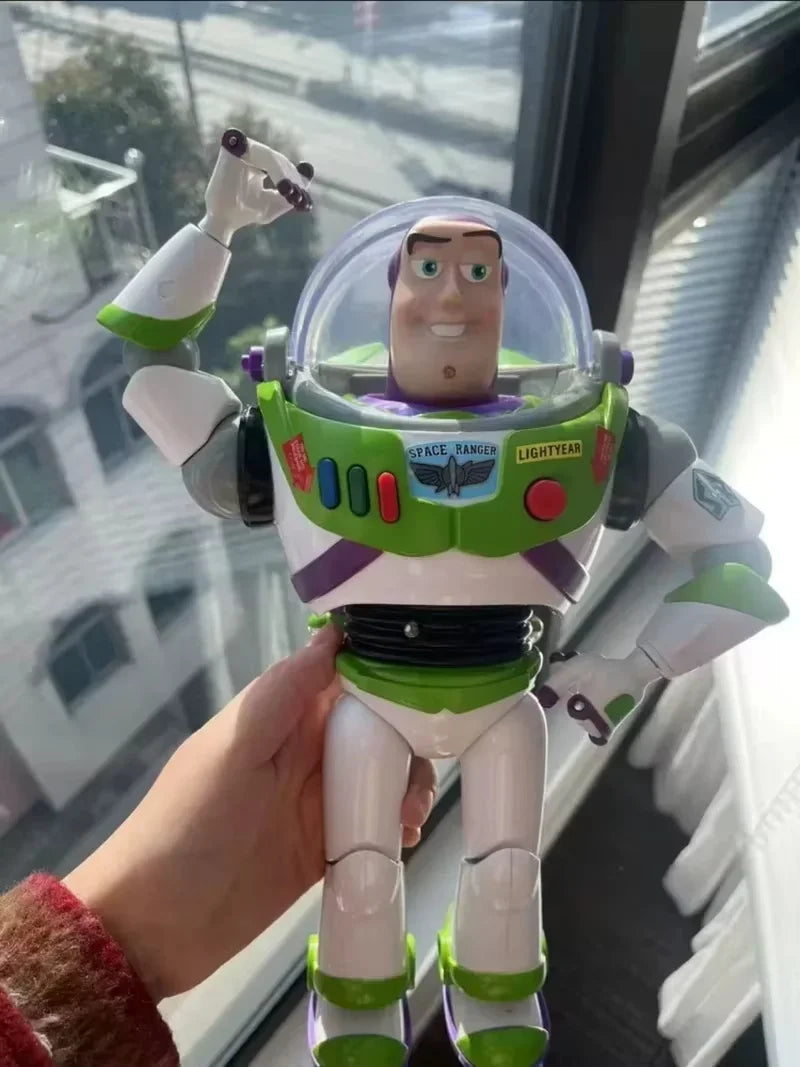 33cm Disney Toy Story Buzz Lightyear Spacecraft Sound Model Doll Collection