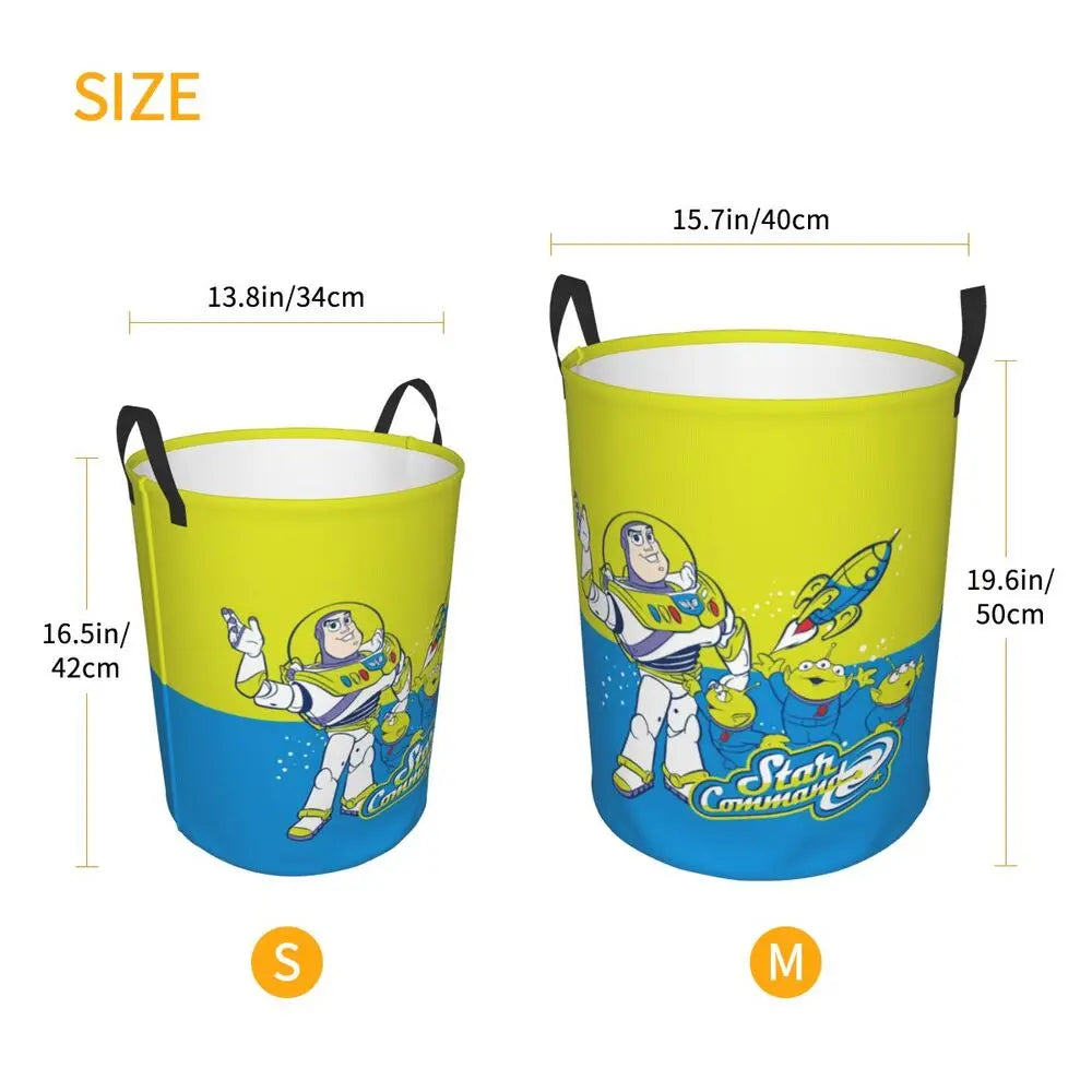 Toy Story  Laundry Hamper Large Clothes Storage Basket