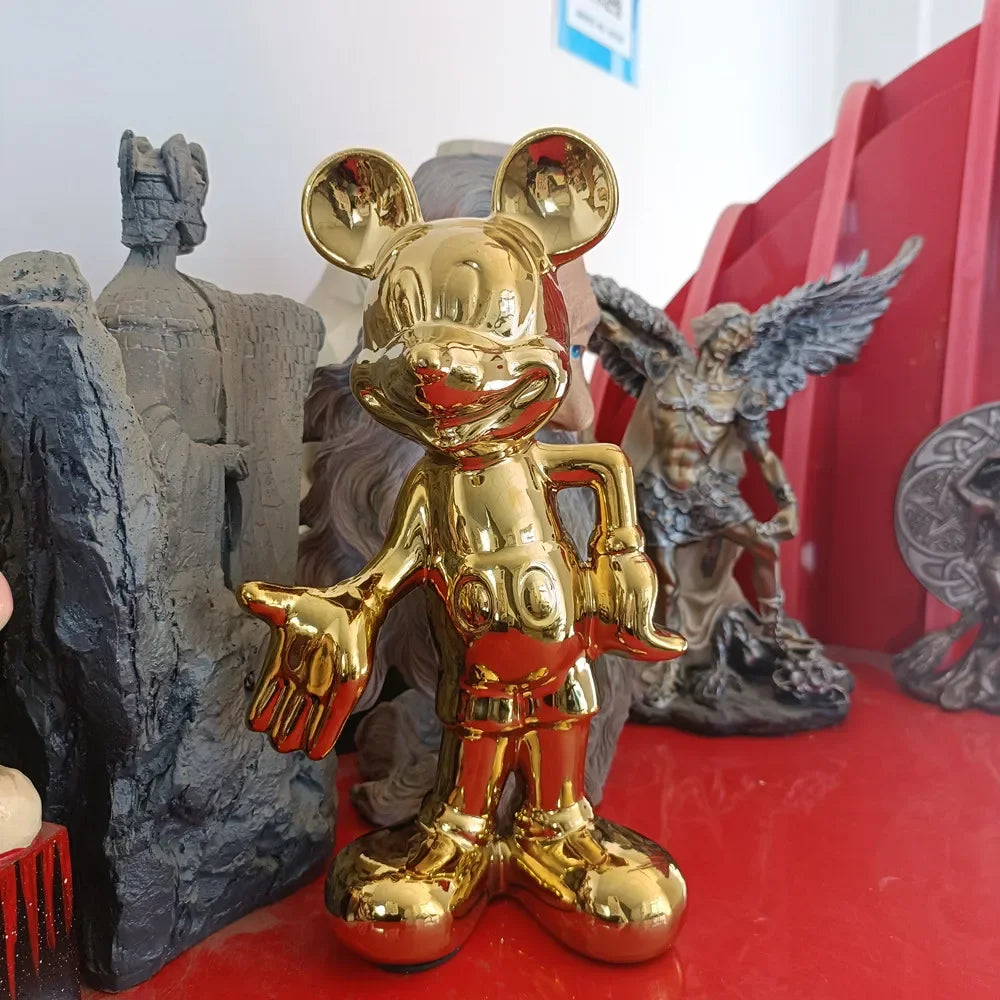 20cm Craft Mickey Mouse Character Resin Statue