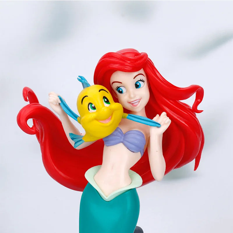 22cm Disney Princess Mermaid Ariel PVC Figures