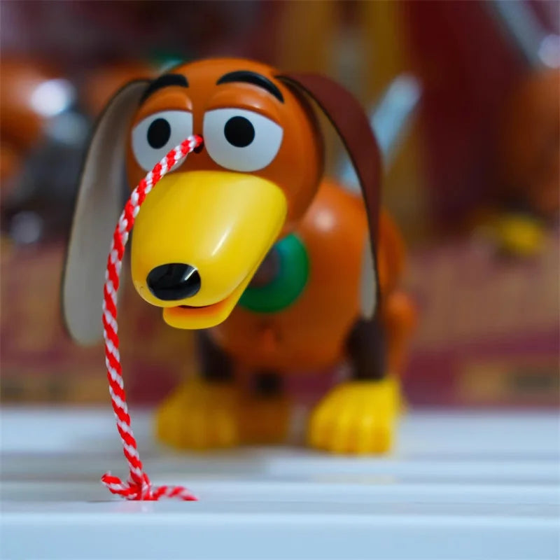 Disney Pixar Toy Story Slinky Dog Action Figures Toys Sheepherder Stretch Slinky Dog Woody Figure Model Dolls Gifts for Kids