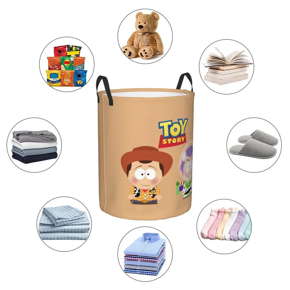 Toy Story  Laundry Hamper Large Clothes Storage Basket