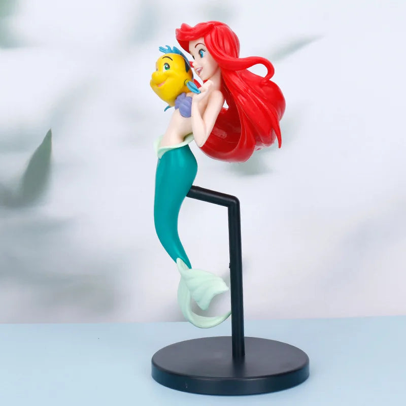 22cm Disney Princess Mermaid Ariel PVC Figures