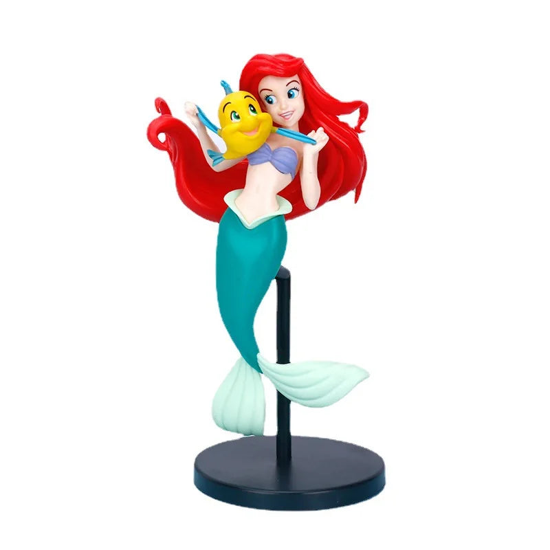 22cm Disney Princess Mermaid Ariel PVC Figures