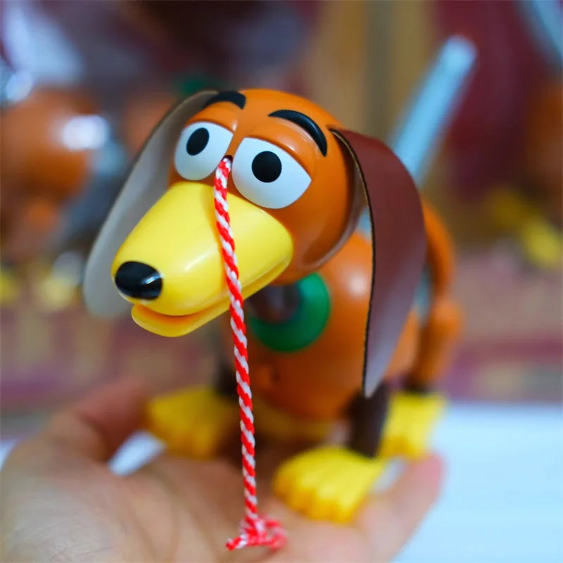 Disney Pixar Toy Story Slinky Dog Action Figures Toys Sheepherder Stretch Slinky Dog Woody Figure Model Dolls Gifts for Kids