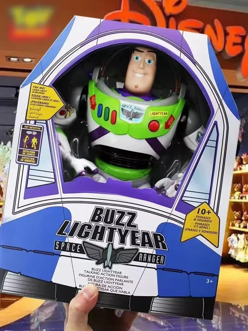 33cm Disney Toy Story Buzz Lightyear Spacecraft Sound Model Doll Collection