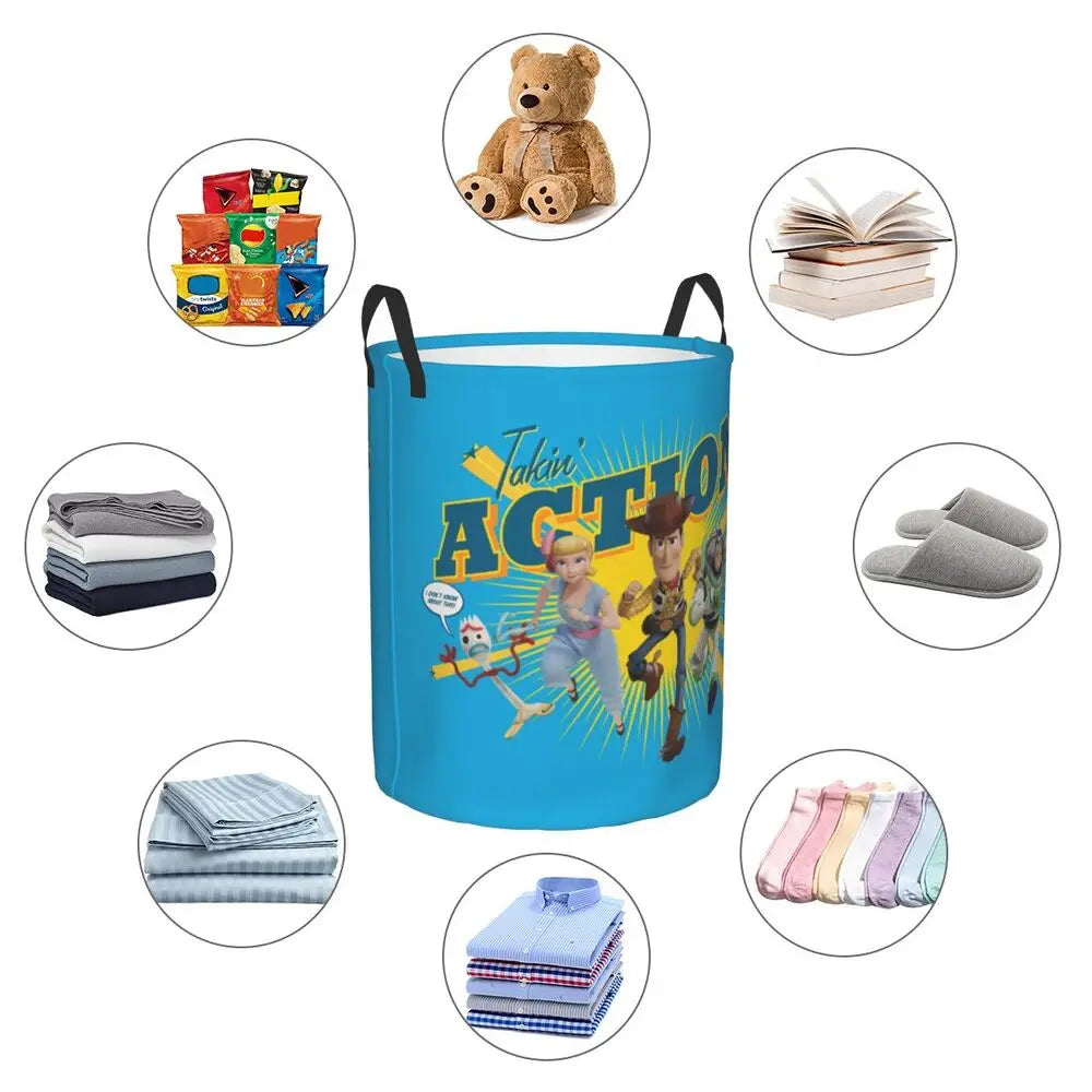 Toy Story  Laundry Hamper Large Clothes Storage Basket