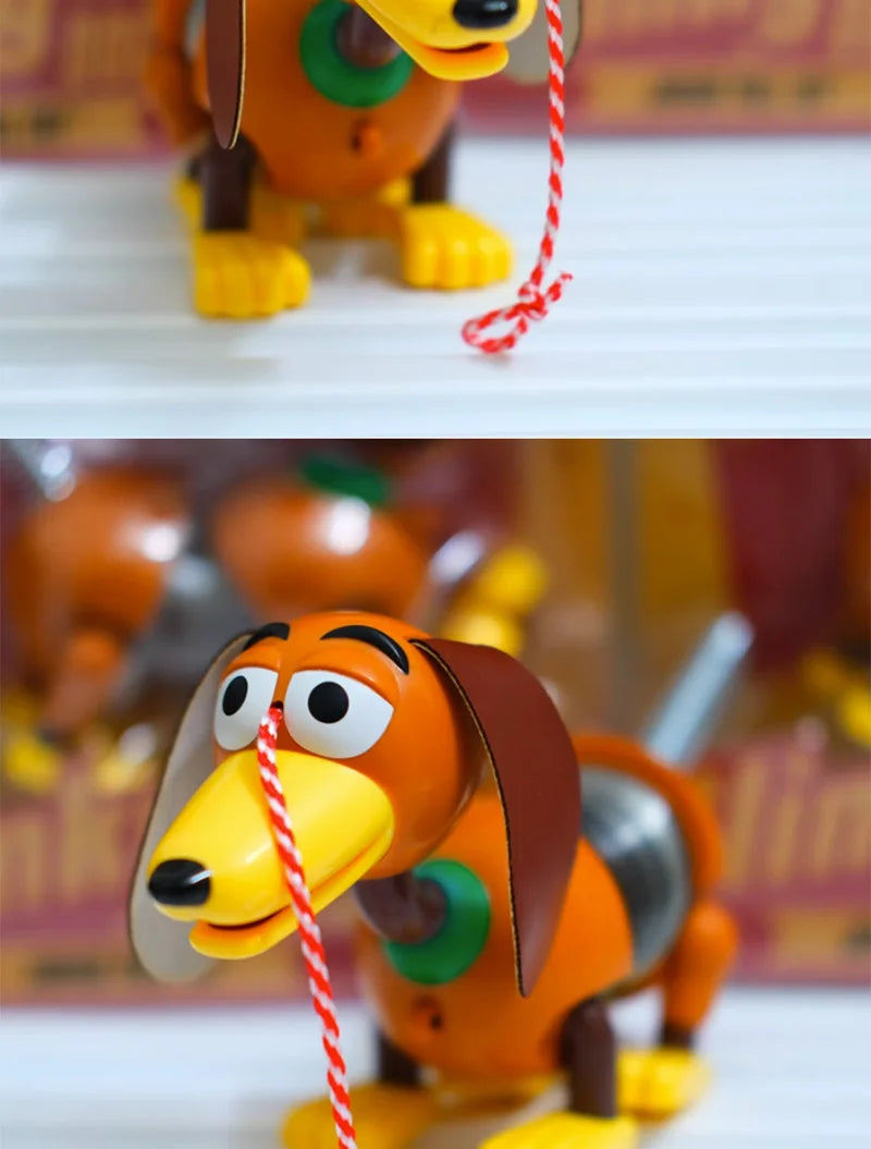 Disney Pixar Toy Story Slinky Dog Action Figures Toys Sheepherder Stretch Slinky Dog Woody Figure Model Dolls Gifts for Kids