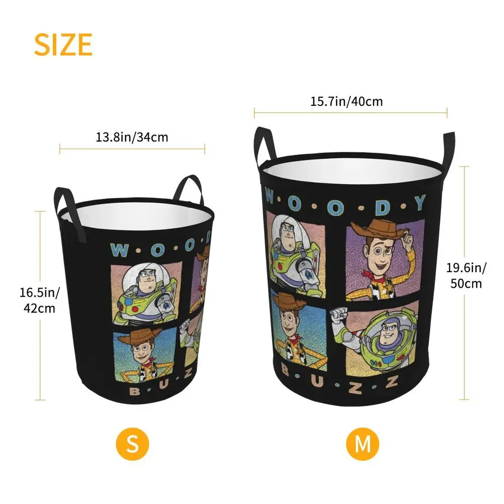 Toy Story  Laundry Hamper Large Clothes Storage Basket