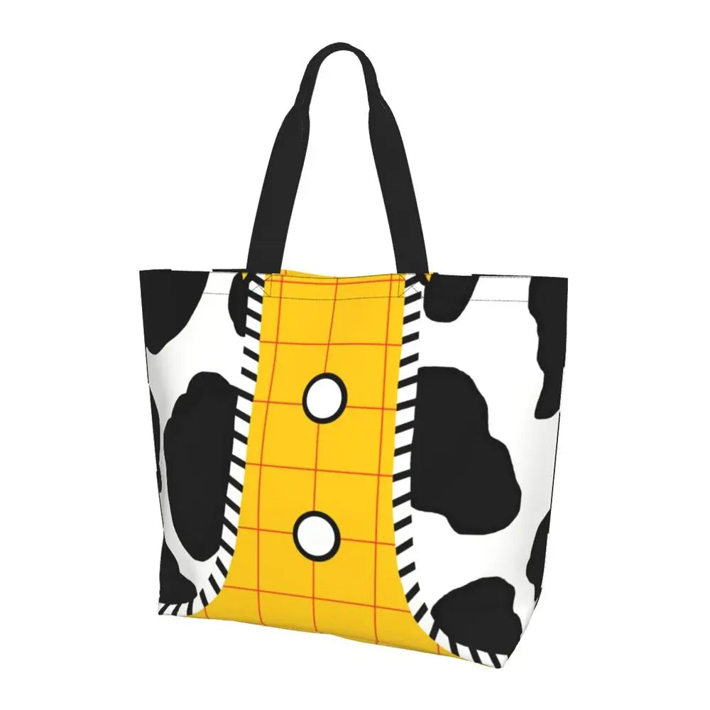 Toy Story Cowboy Woody Suit Shopping Tote Bags