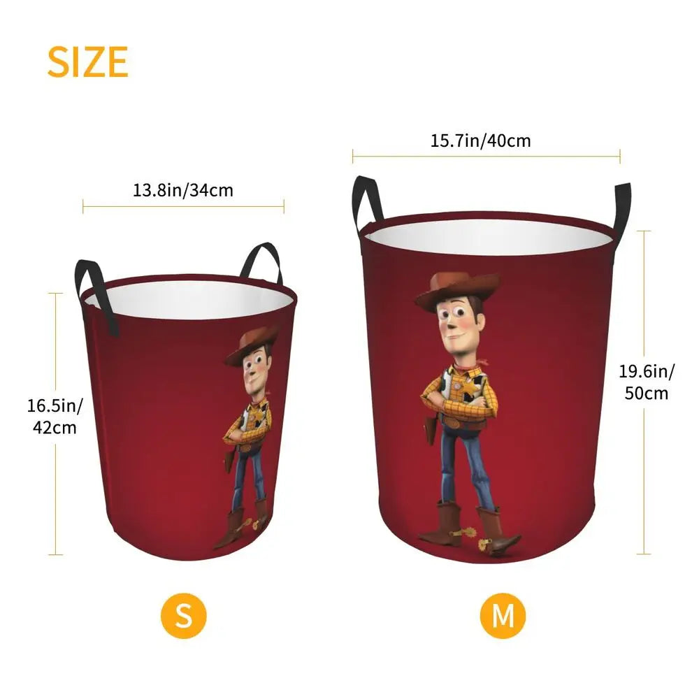 Toy Story  Laundry Hamper Large Clothes Storage Basket