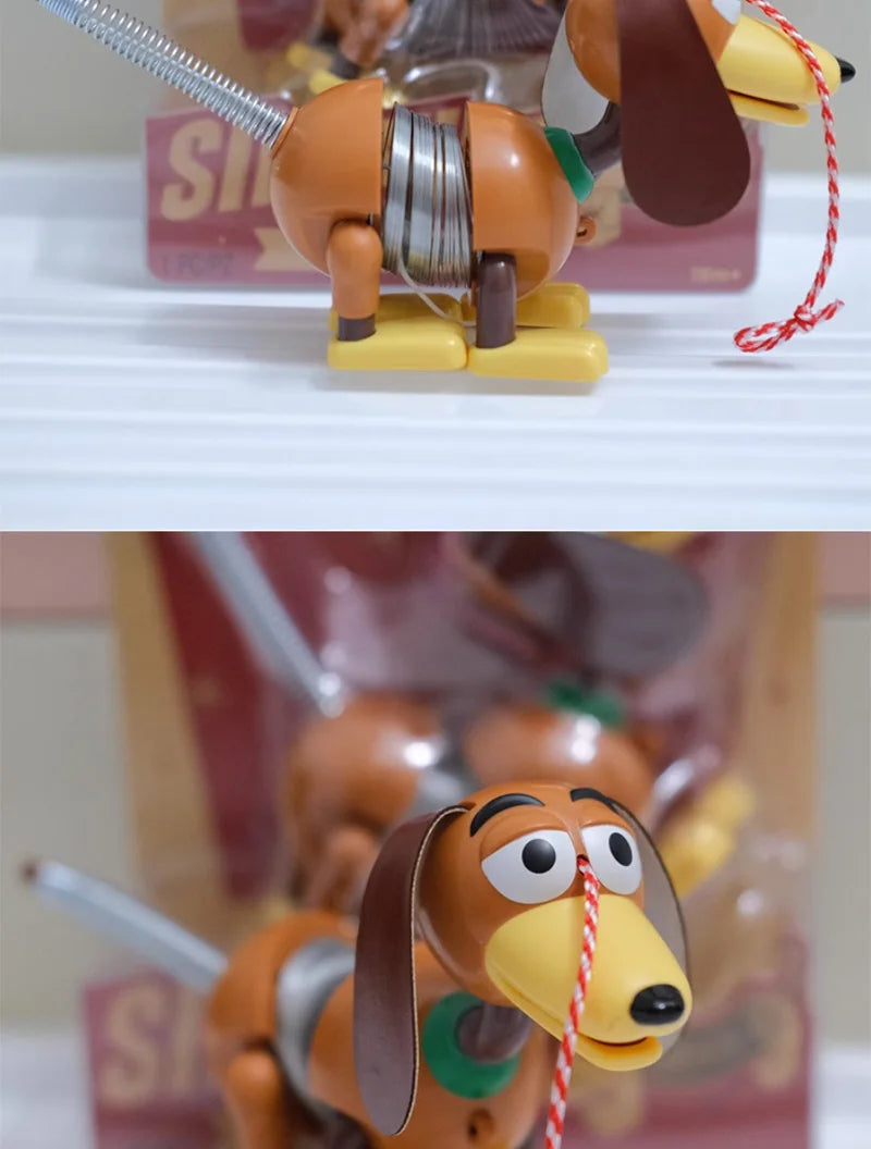 Disney Pixar Toy Story Slinky Dog Action Figures Toys Sheepherder Stretch Slinky Dog Woody Figure Model Dolls Gifts for Kids