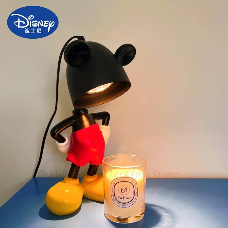 Disney Mickey Mouse Minnie Mouse Action Figures Toys Night Light