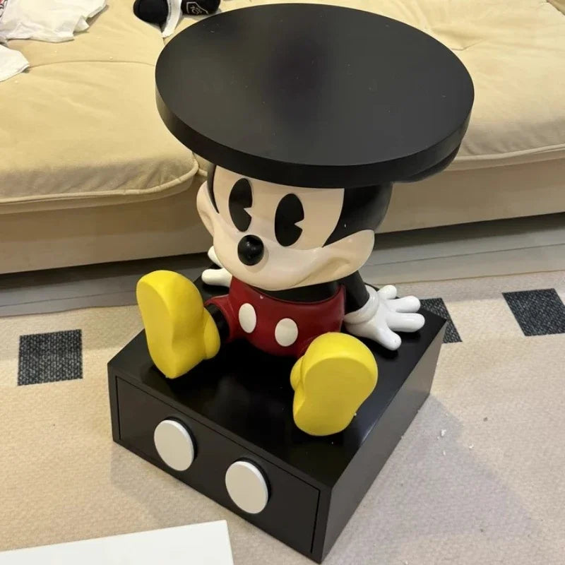 Disney Mickey Cartoon Figure Bedroom Bedside Storage