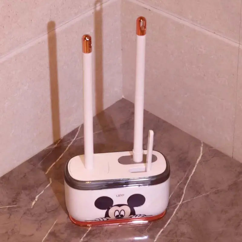 Disney Mickey  Toilet Brush Set