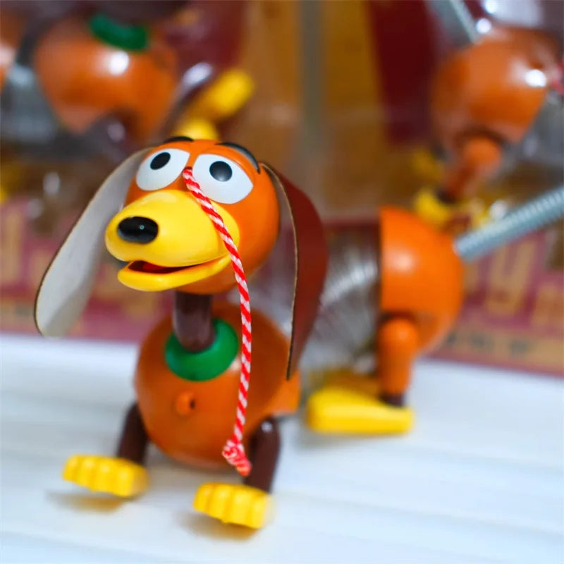 Disney Pixar Toy Story Slinky Dog Action Figures Toys Sheepherder Stretch Slinky Dog Woody Figure Model Dolls Gifts for Kids