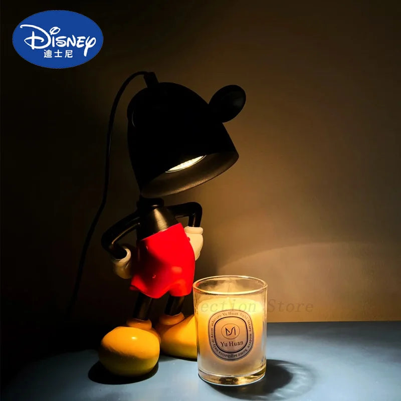 Disney Mickey Mouse Minnie Mouse Action Figures Toys Night Light