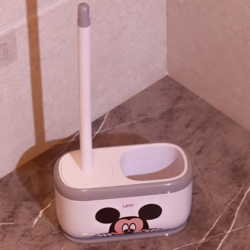 Disney Mickey  Toilet Brush Set