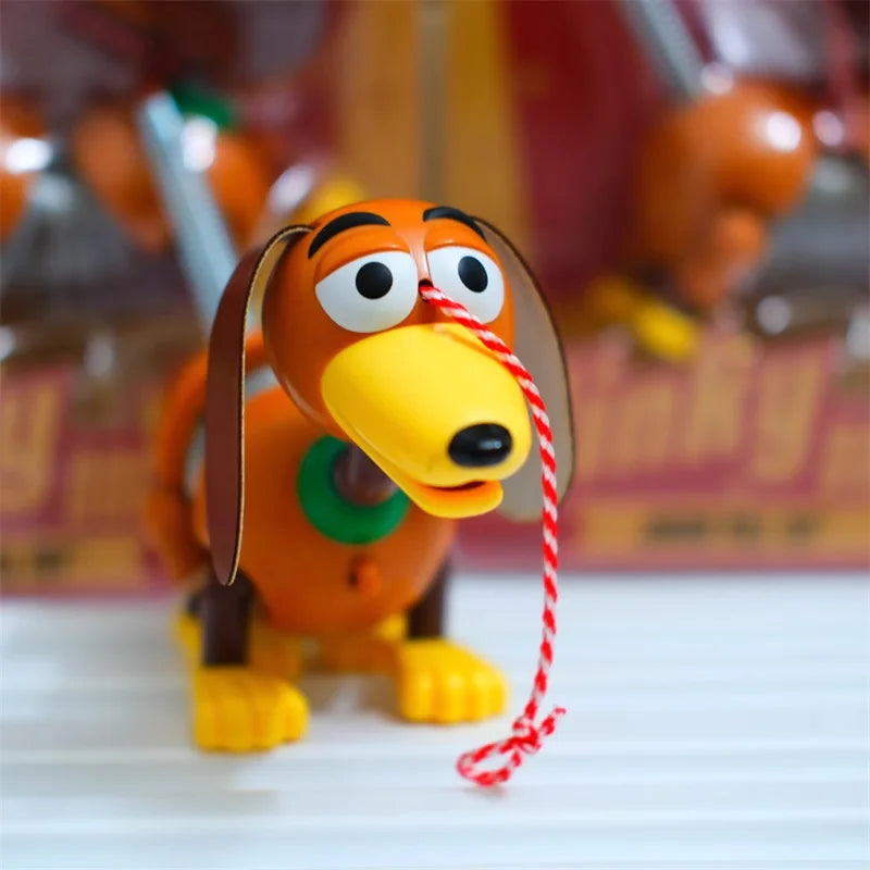 Disney Pixar Toy Story Slinky Dog Action Figures Toys Sheepherder Stretch Slinky Dog Woody Figure Model Dolls Gifts for Kids