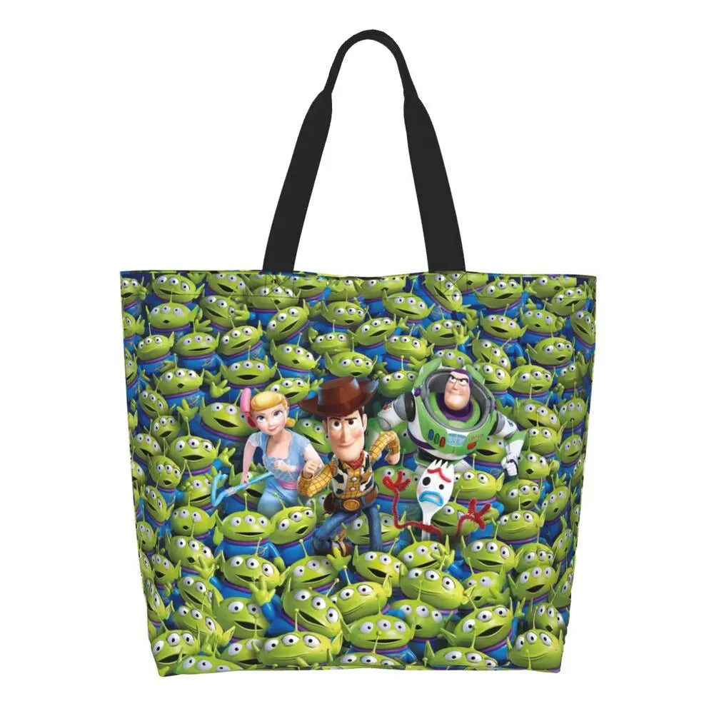 Toy Story Cowboy Woody Suit Shopping Tote Bags