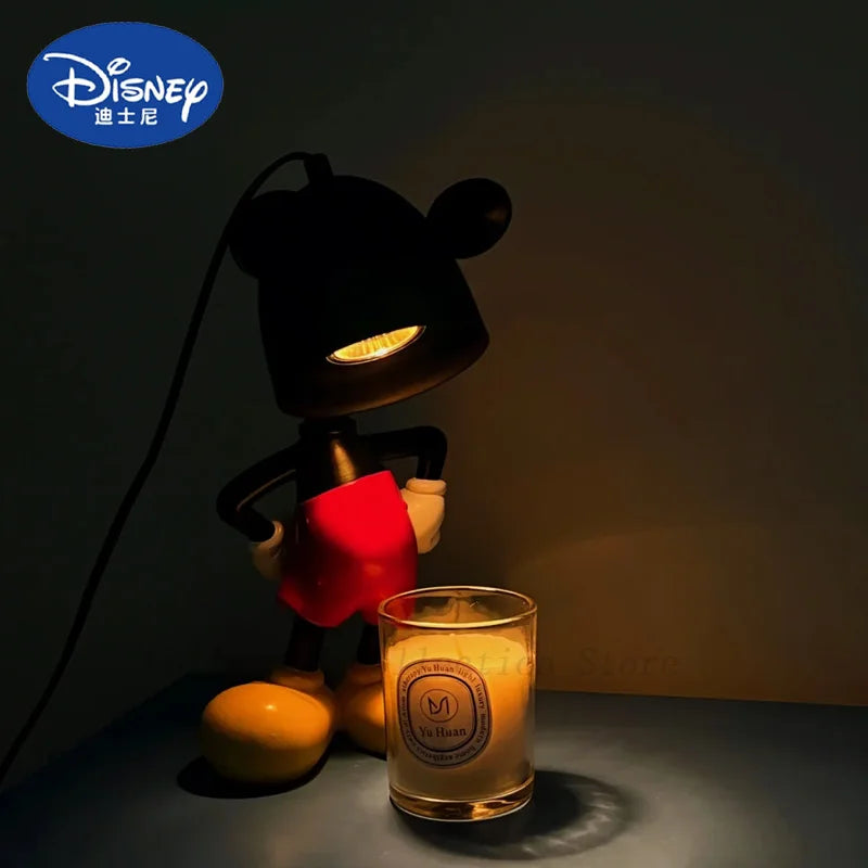 Disney Mickey Mouse Minnie Mouse Action Figures Toys Night Light