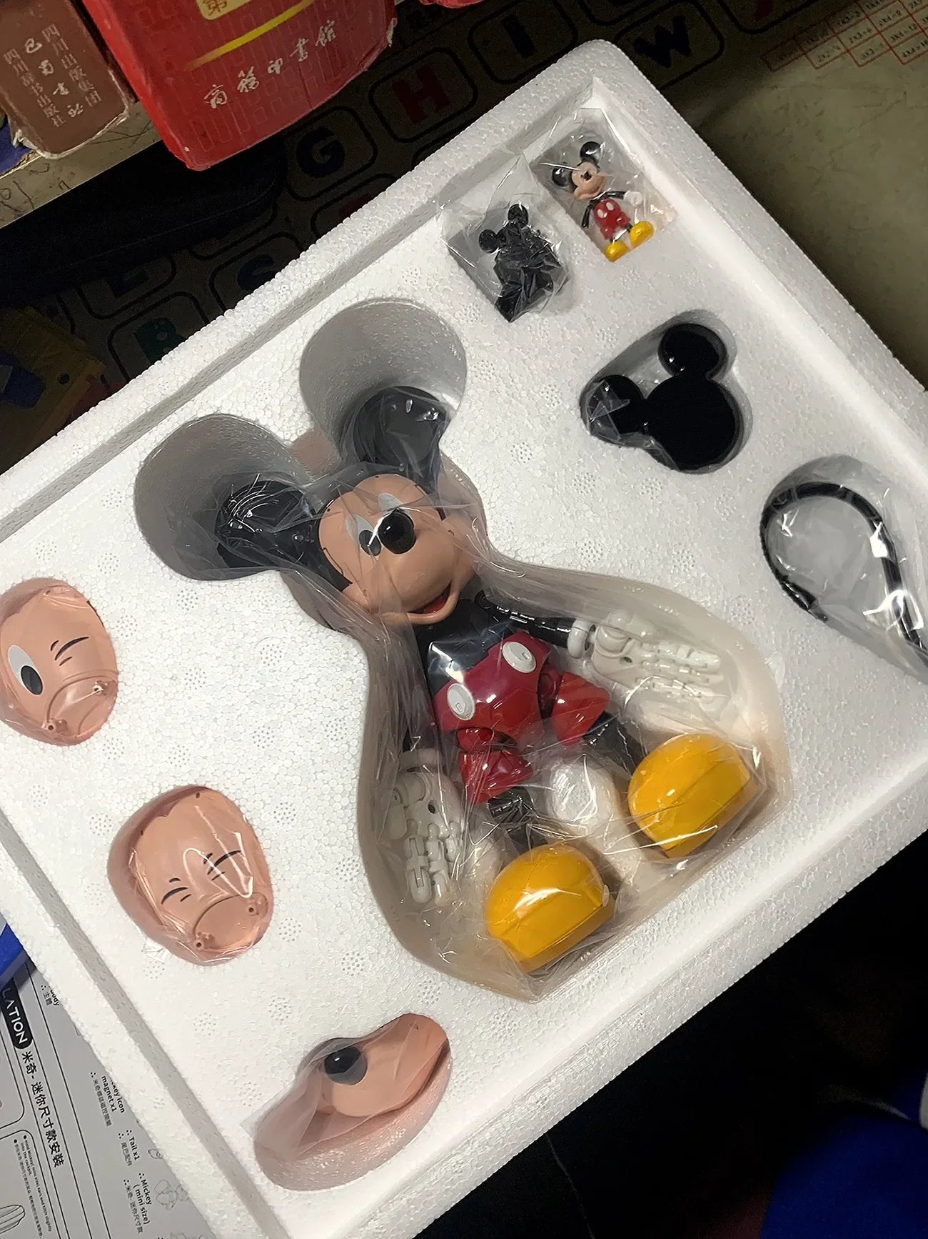 Disney Mickey Mouse Anime Figures Mecha