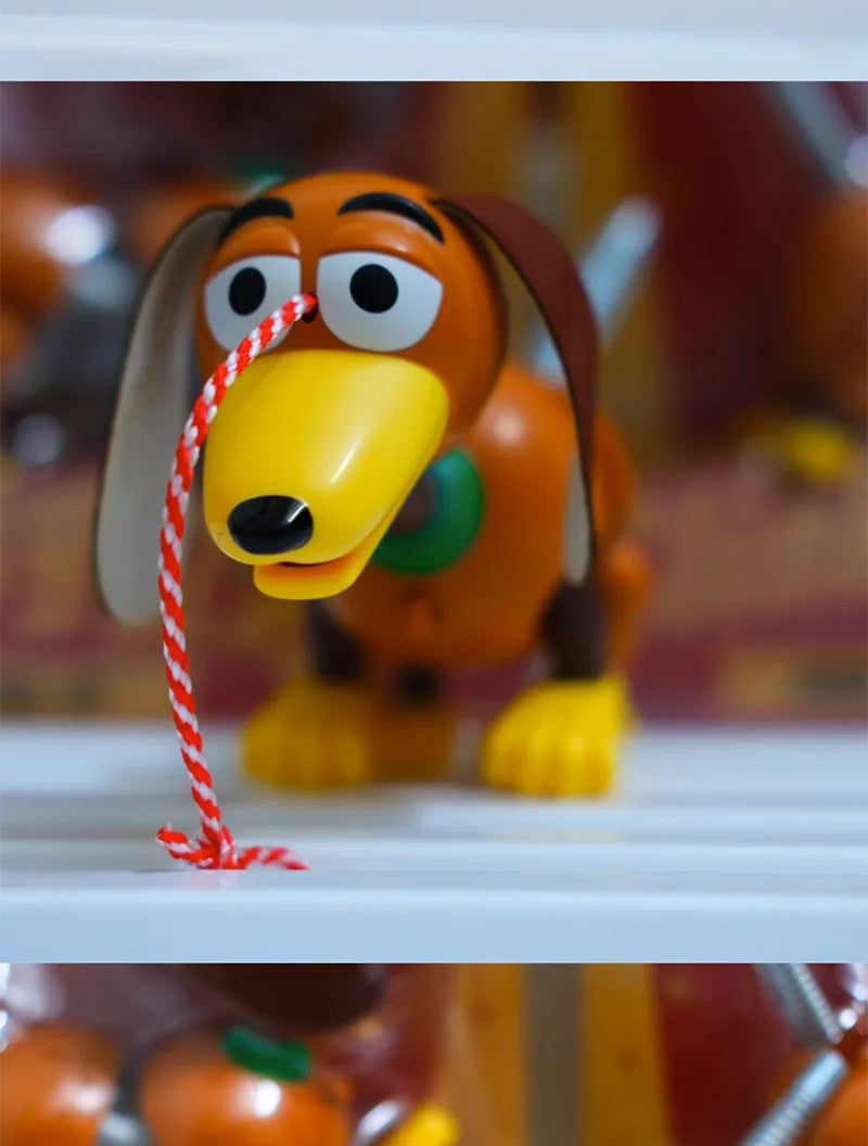 Disney Pixar Toy Story Slinky Dog Action Figures Toys Sheepherder Stretch Slinky Dog Woody Figure Model Dolls Gifts for Kids