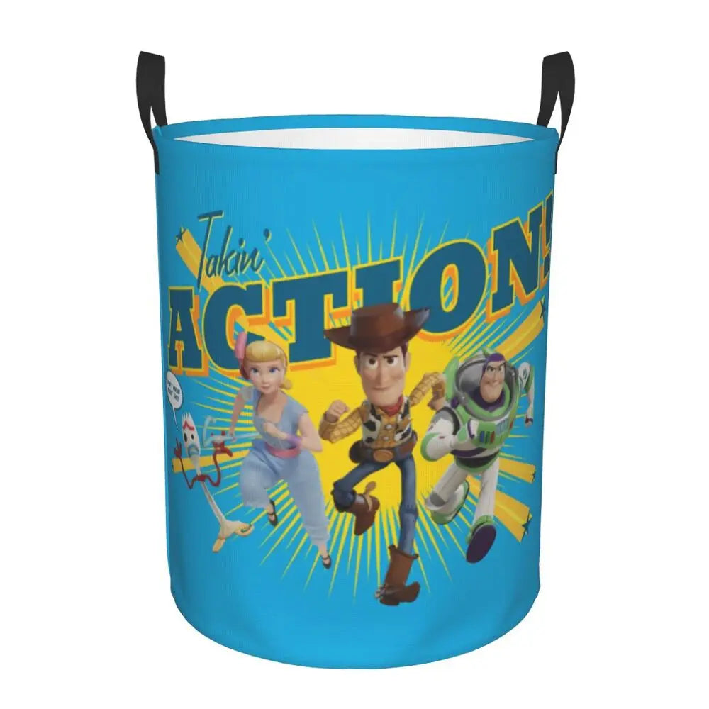 Toy Story  Laundry Hamper Large Clothes Storage Basket