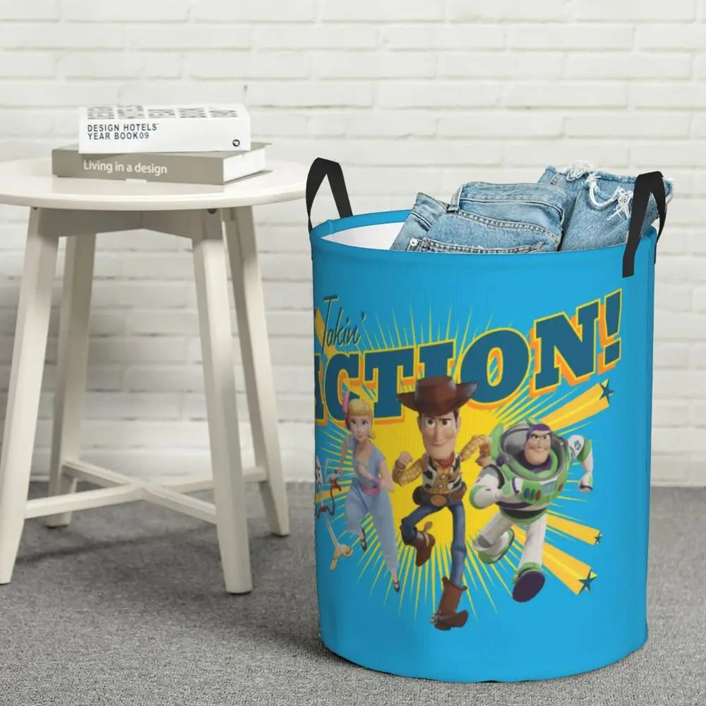 Toy Story  Laundry Hamper Large Clothes Storage Basket