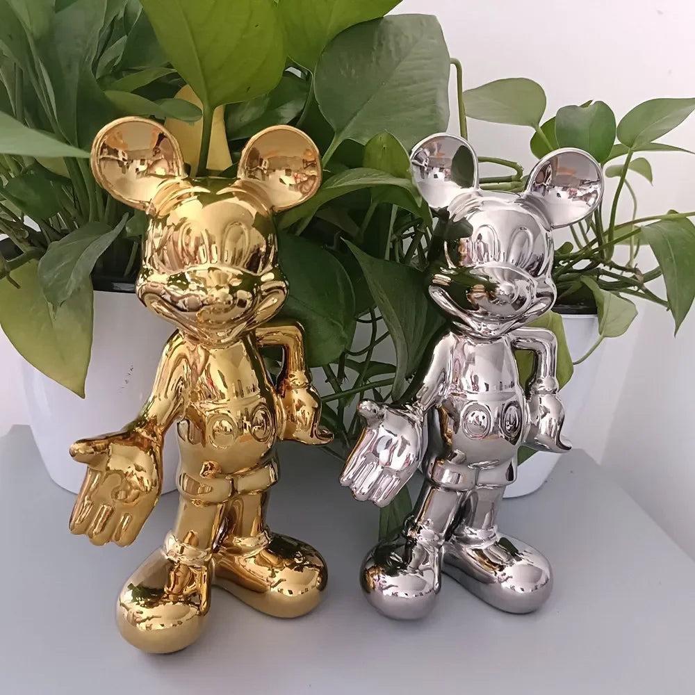 20cm Craft Mickey Mouse Character Resin Statue